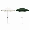 Sombrilla para jardin 250 cm con manivela - Semikon MJ1201-250